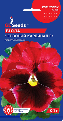 Вiола F1 Червоний кардинал 0.1 г 290601 фото