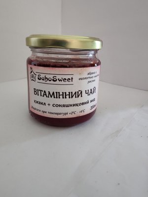 Витаминный чай с кизилом и подсолнечником VCHKS-0.2 фото