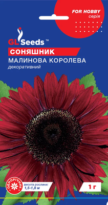 Соняшник Малинова королева 1 г 025451 фото