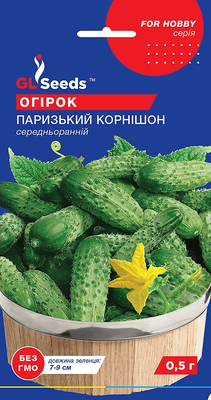 Огурец "Паризький корнiшон" 240528 фото