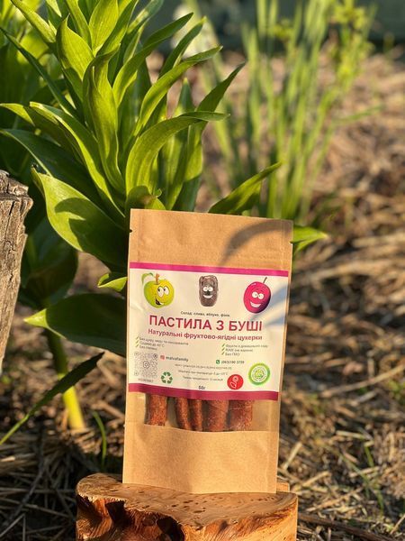 Пастила фруктово-ягодная из Буши (яблоко+финик+слива)